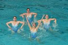Artistic Swimming  Wheaton College Artistic Swimming vs the University of Incarnate World. - Photo By: KEITH NORDSTROM : Wheaton, Artistic Swimming